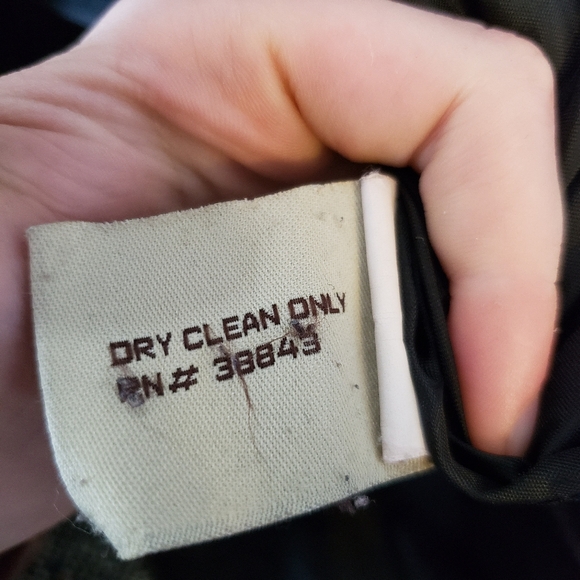 ⭐American Rag Grey & White Color Pop Wool Blend Button Up Pea Coat Size Small - Picture 9 of 10